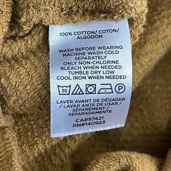 LOFT Zip Oversized Drop Shoulder Sweatshirt Women's Size Medium - Picture 5 of 9